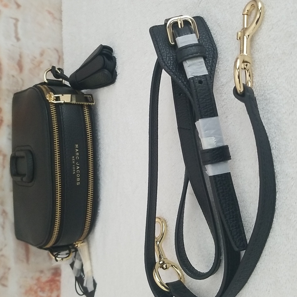 New Marc Jacobs Shutter Leather Camera Crossbody Bag - Picture 14 of 14